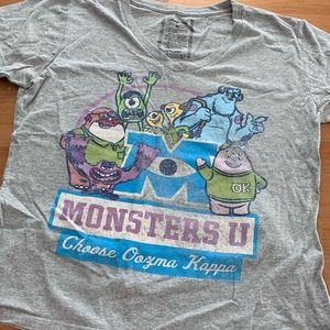 Monsters University V neck tee
